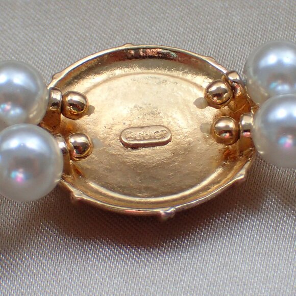 Starfish Rhinestone Bracelet and Clip on Earring Set by Butler - Picture 6 of 9